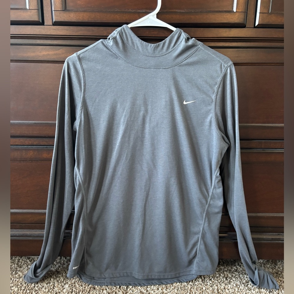Nike Dri-fit hooded long sleeve